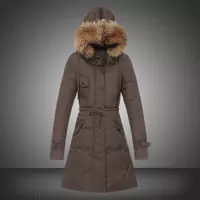 femmes doudoune moncler ski blouson cloak col fourrure hiver